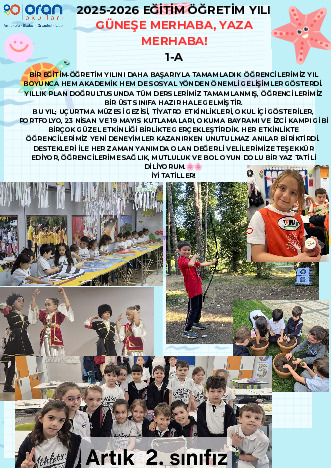 İlkokul 2025-2026 2. Yarıyıl Bülteni